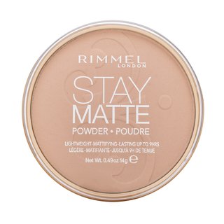 Rimmel London Stay Matte Long Lasting Pressed Powder pudră cu efect matifiant 003 Peach Glow 14 g