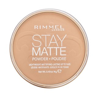 Rimmel London Stay Matte Long Lasting Pressed Powder pudră cu efect matifiant 006 Warm Beige 14 g