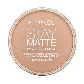 Rimmel London Stay Matte Powder 005 Silky Beige pudră cu efect matifiant 14 g