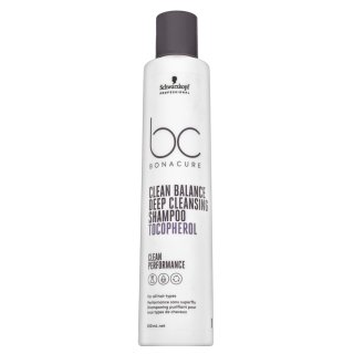 Schwarzkopf Professional BC Bonacure Clean Balance Deep Cleansing Shampoo Tocopherol șampon pentru curățare profundă pentru toate tipurile de păr 250 ml