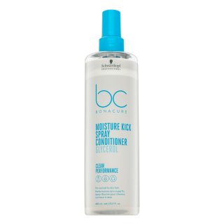 Schwarzkopf Professional BC Bonacure Moisture Kick Spray Conditioner Glycerol balsam fără clatire cu efect de hidratare 400 ml