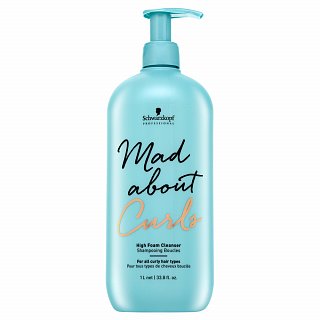 Schwarzkopf Professional Mad About Curls High Foam Cleanser sampon de curatare pentru păr ondulat si cret 1000 ml