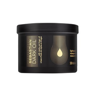 Sebastian Professional Dark Oil Lightweight Mask mască hrănitoare pentru netezirea și strălucirea părului 500 ml