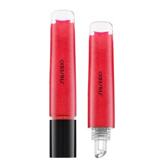 Shiseido Shimmer GelGloss 07 Shin Ku Red lip gloss cu luciu perlat 9 ml
