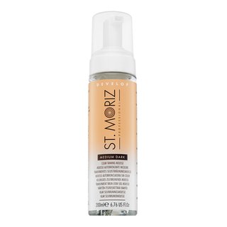 St.Moriz Advanced Pro Formula Tanning Mousse - Medium Dark auto-bronzant wash off pentru corp pentru o piele luminoasă și uniformă 200 ml