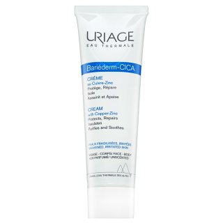 Uriage Bariederm Repairing Cica-cream With Cu-Zn cremă hrănitoare pentru calmarea pielii 100 ml