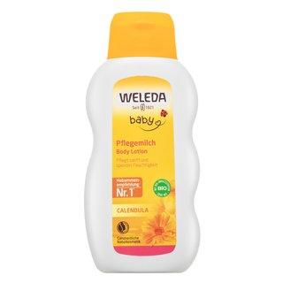 Weleda Baby Calendula Body Lotion dus relaxant si gel de baie cu uleiuri esentiale pentru copii 200 ml