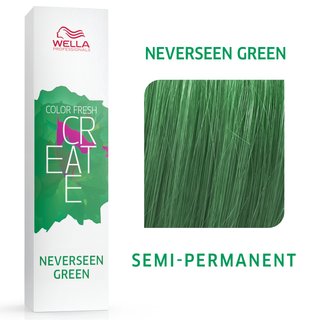 Wella Professionals Color Fresh Create Semi-Permanent Color culoare profesională a părului semipermanent Neverseen Green 60 ml