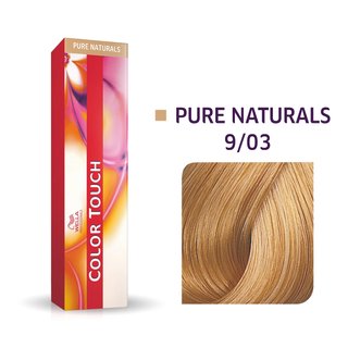 Wella Professionals Color Touch Pure Naturals cu efect multi-dimensional 9/03 60 ml