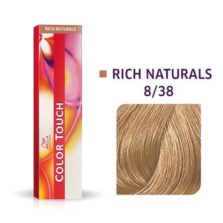 Wella Professionals Color Touch Rich Naturals cu efect multi-dimensional 8/38 60 ml