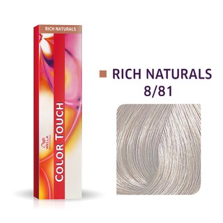 Wella Professionals Color Touch Rich Naturals cu efect multi-dimensional 8/81 60 ml