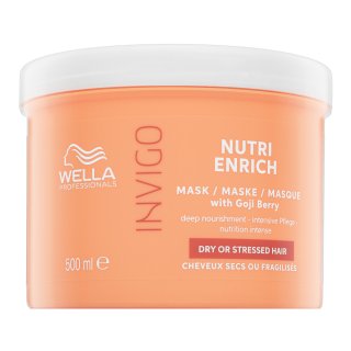 Wella Professionals Invigo Nutri-Enrich Mask with Goji Berry mască hrănitoare pentru păr uscat si deteriorat 500 ml