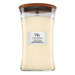 Woodwick Island Coconut lumânare parfumată 610 g