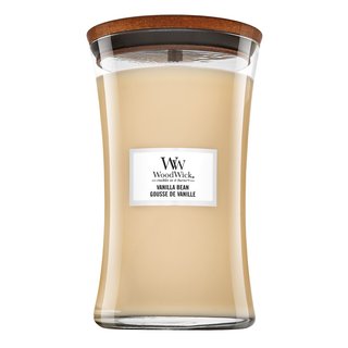 Woodwick Vanilla Bean lumânare parfumată 610 g