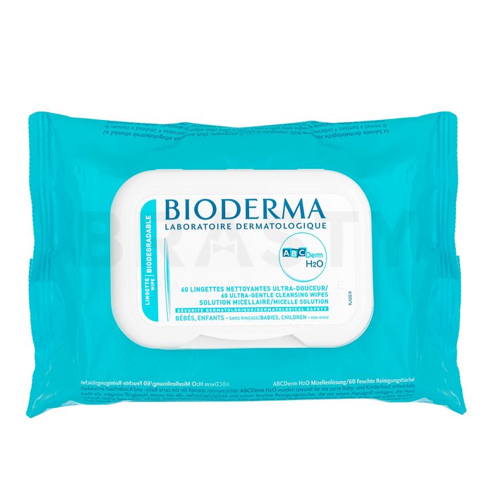 Bioderma ABCDerm H2O Lingettes Biodégradables 60 pcs șervețele micelare pentru copii