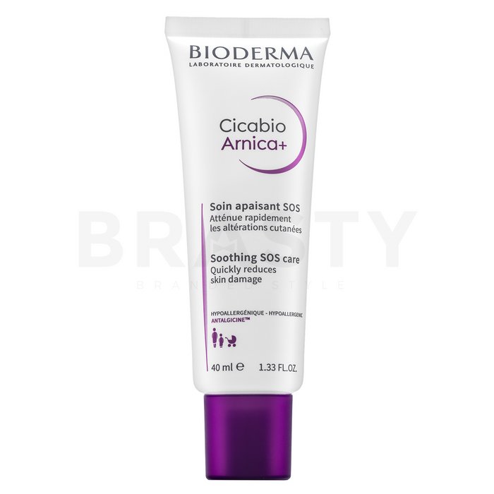 Bioderma Cicabio Arnica+ Bruises Knocks Bumps Cream îngrijire regenerantă - concentrat pentru regenerarea pielii 40 ml
