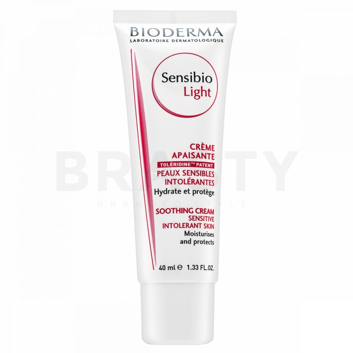 Bioderma Sensibio Light Soothing Cream cremă de protejare cu efect de hidratare 40 ml