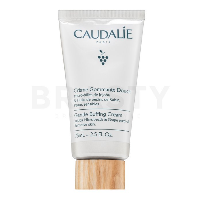 Caudalie Gentle Buffing Cream cremă peeling pentru piele sensibilă 75 ml