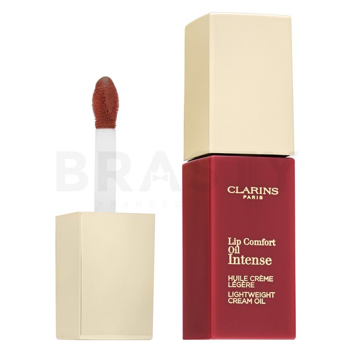 Clarins Lip Comfort Oil Intense 04 Intense Rosewood lip gloss cu efect de hidratare 7 ml