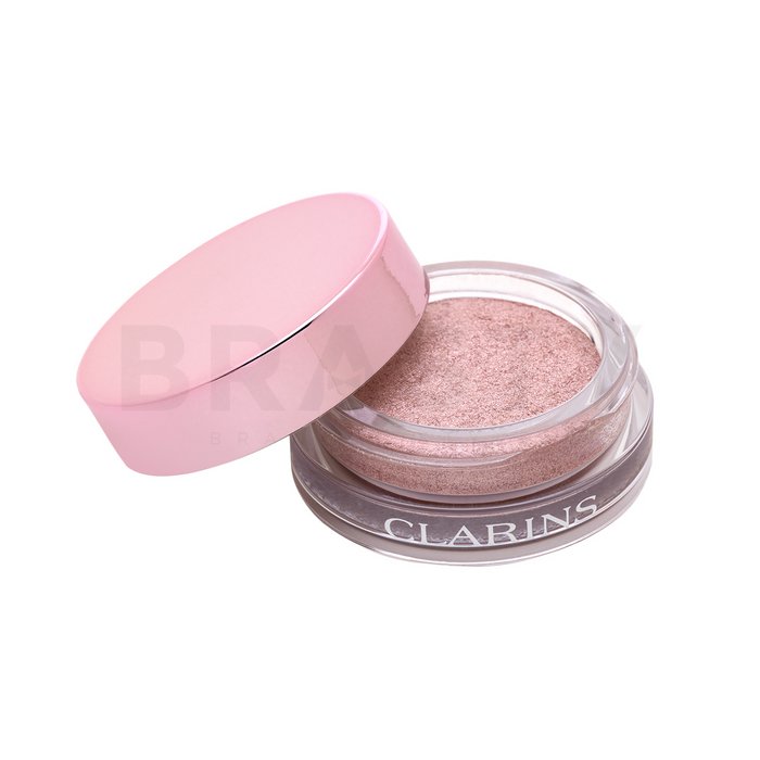 Clarins Ombre Iridescent Cream-to-Powder Eye Shadow 09 Silver Rose fard ochi 7 g