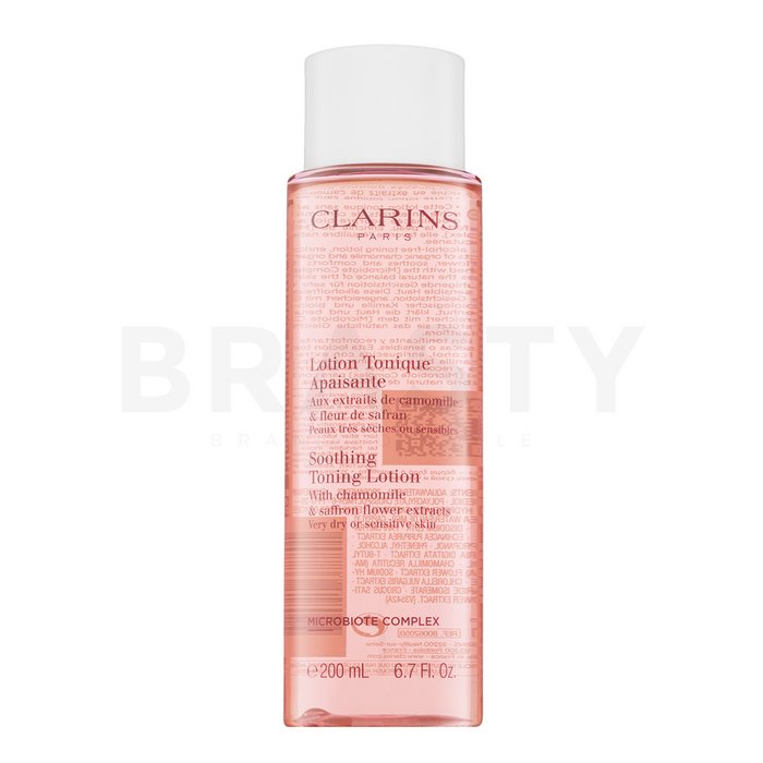 Clarins Soothing Toning Lotion toner cu efect de calmare pentru piele uscată și sensibilă 200 ml