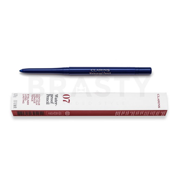 Clarins Waterproof Eye Pencil 07 Blue Lily creion dermatograf waterproof 0,3 g