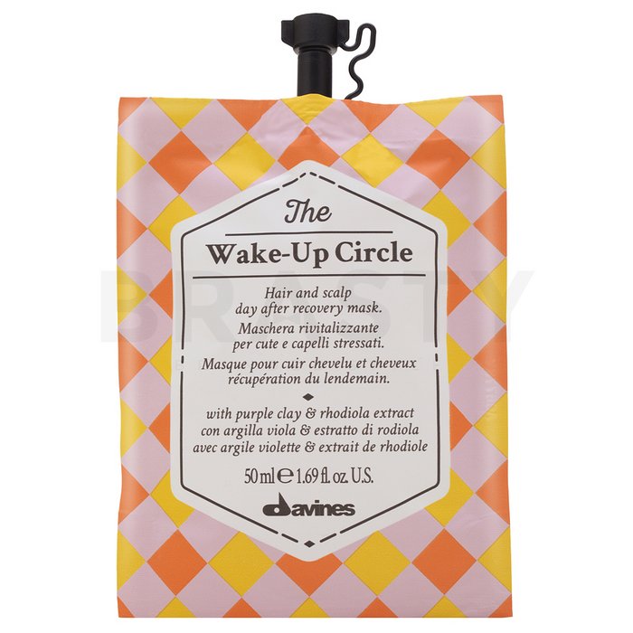 Davines The Wake Up Circle mască pentru întărire pentru păr stresat, sensibil 6 x 50 ml