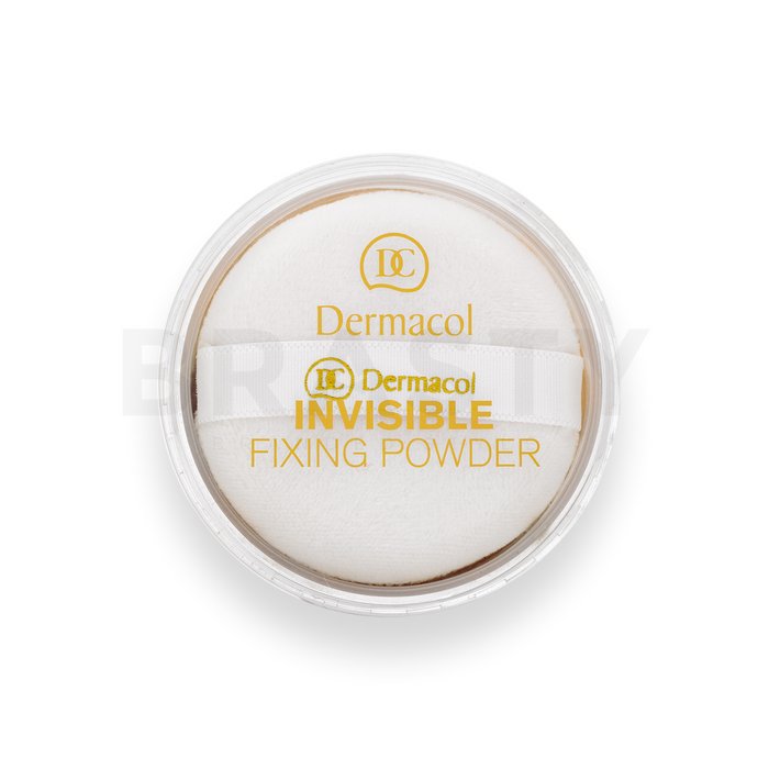 Dermacol Invisible Fixing Powder Banana pudra transparent 13 g