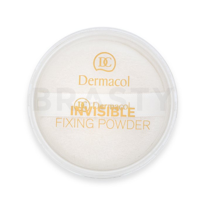 Dermacol Invisible Fixing Powder White pudra transparent 13 g