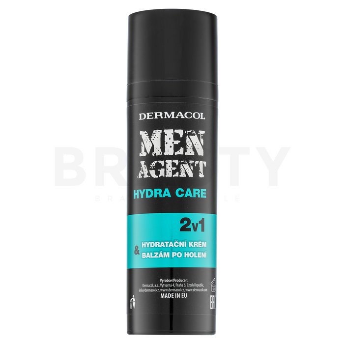 Dermacol Men Agent Hydra Care 2in1 Moisturiser &amp; After Shave emulsie hidratantă 2in1 50 ml