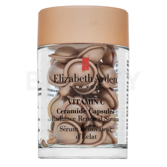 Elizabeth Arden Vitamin C Ceramide Capsules Radiance Renewal Serum 30 pcs ser cu hidratare intensivă pentru o piele luminoasă și uniformă