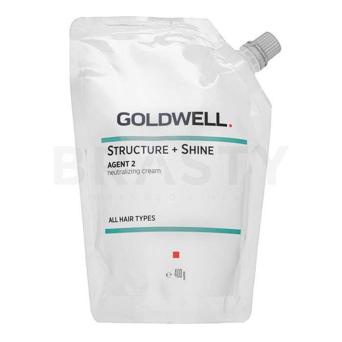 Goldwell Structure + Shine Agent 2 Neutralizing Cream cremă regeneratoare pentru netezirea și strălucirea părului 400 g