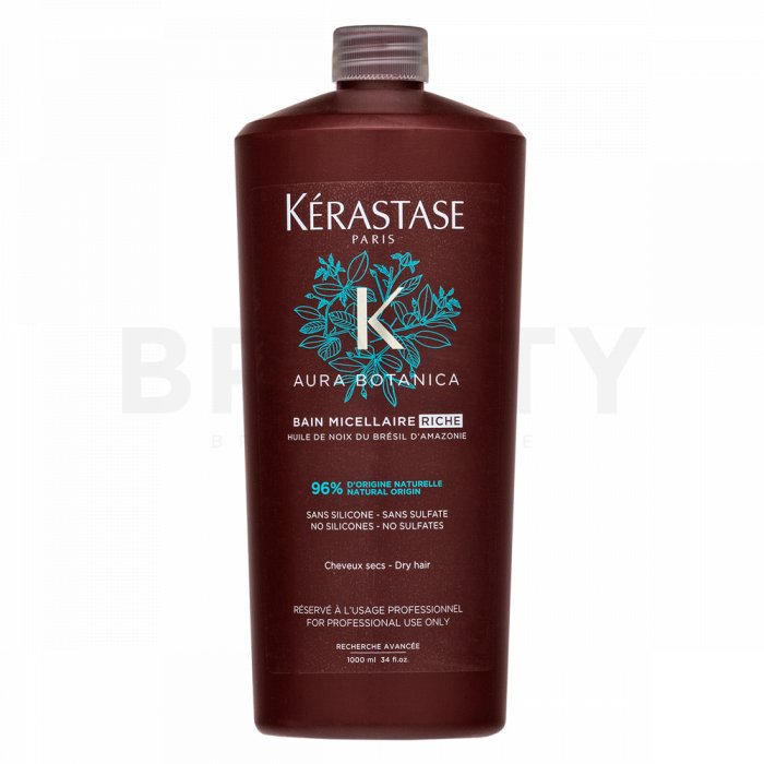 Kérastase Aura Botanica Bain Micellaire Riche șampon naturale pentru păr slăbit 1000 ml