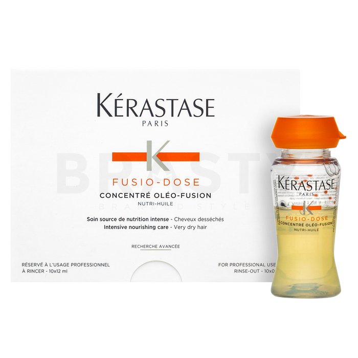 Kérastase Fusio-Dose Concentré Oléo-Fusion tratament pentru păr pentru păr foarte uscat DAMAGE BOX 10 x 12 ml