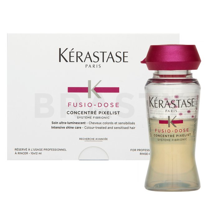 Kérastase Fusio-Dose Concentré Pixelist tratament pentru păr pentru păr vopsit DAMAGE BOX 10 x 12 ml