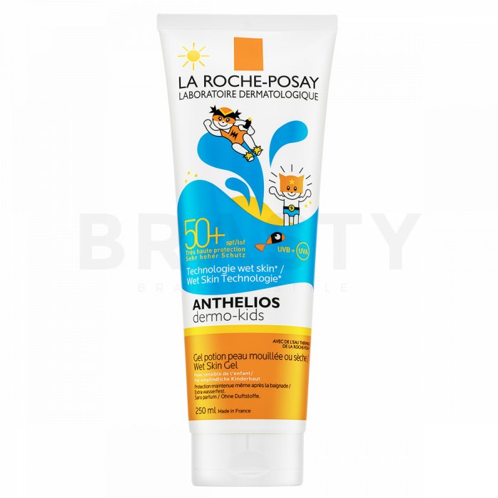 La Roche-Posay ANTHELIOS Dermo-Pediatrics Wet Skin Gel Lotion SPF 50+ emulsie protectoare pentru copii 250 ml