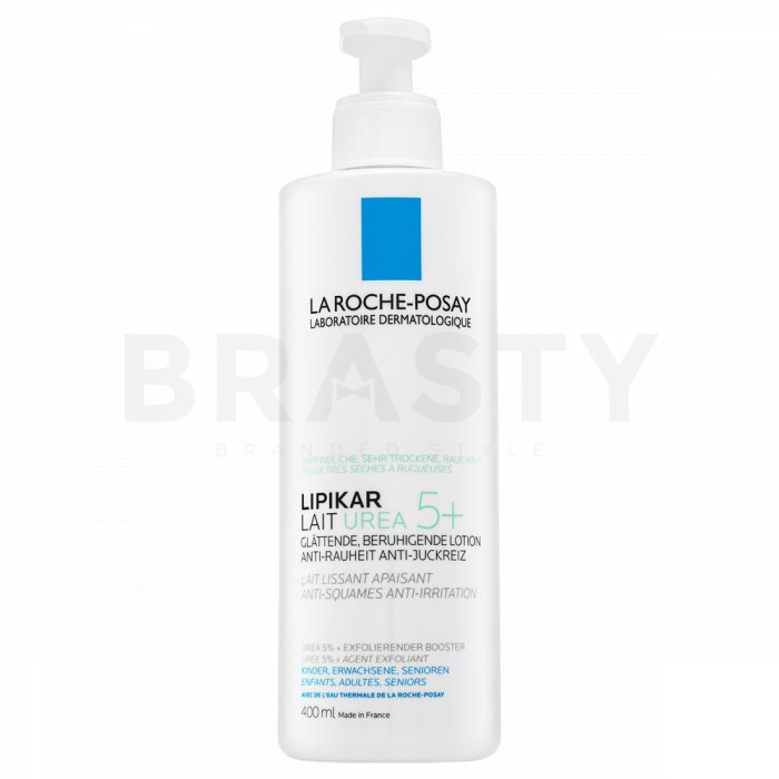 La Roche-Posay Lipikar Lait Urea 5+ Smoothing Soothing Lotion loțiune hidratantă pentru corp pentru toate tipurile de piele 400 ml