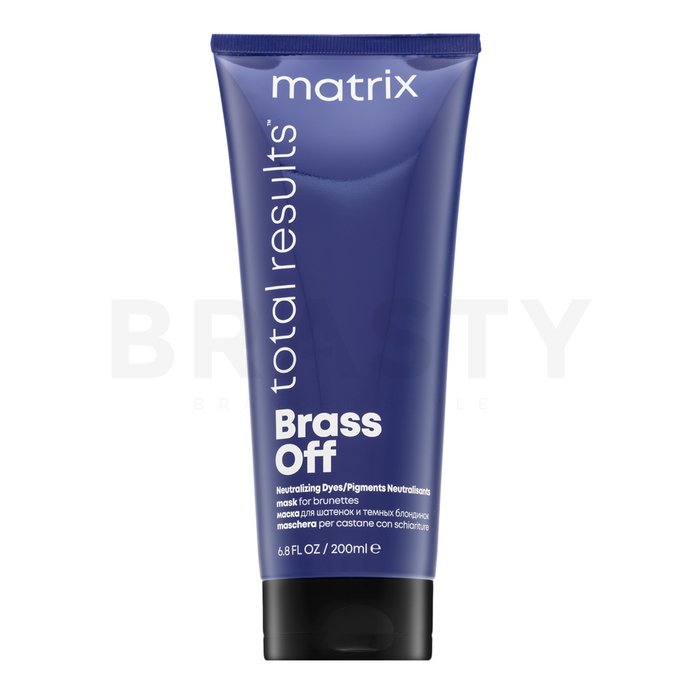 Matrix Total Results Brass Off Mask mască de neutralizare pentru păr vopsit 200 ml