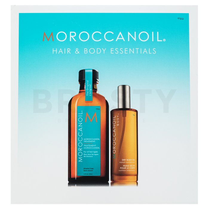 Moroccanoil Hair &amp; Body Oil Set set pentru toate tipurile de păr 100 ml + 50 ml