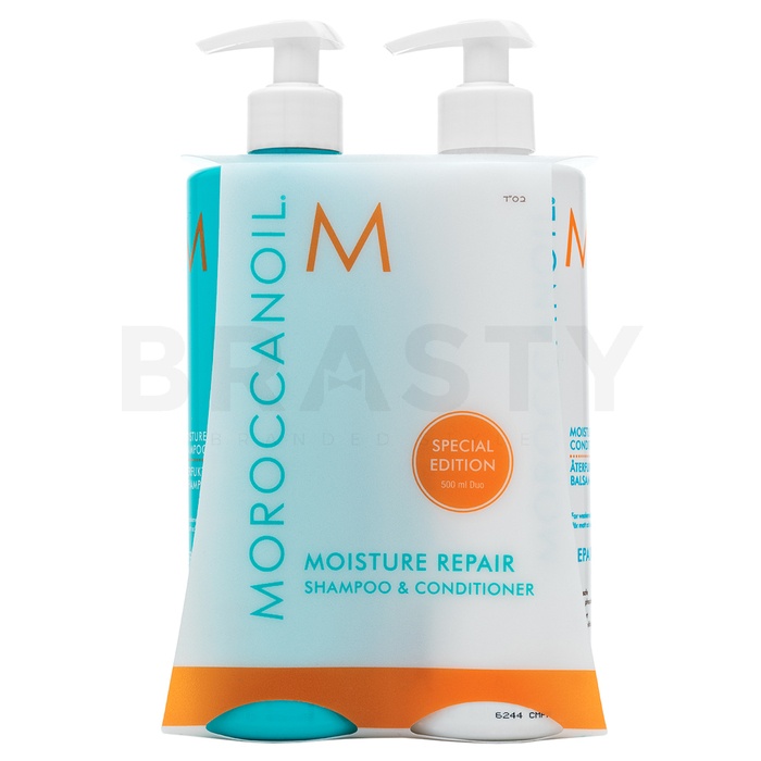 Moroccanoil Repair Moisture Repair Shampoo & Conditioner Set set pentru păr uscat si deteriorat 2 x 500 ml