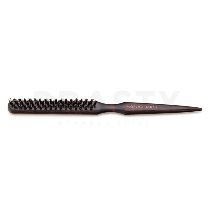 Moroccanoil Wooden Boar Bristle Teasing Brush perie de păr