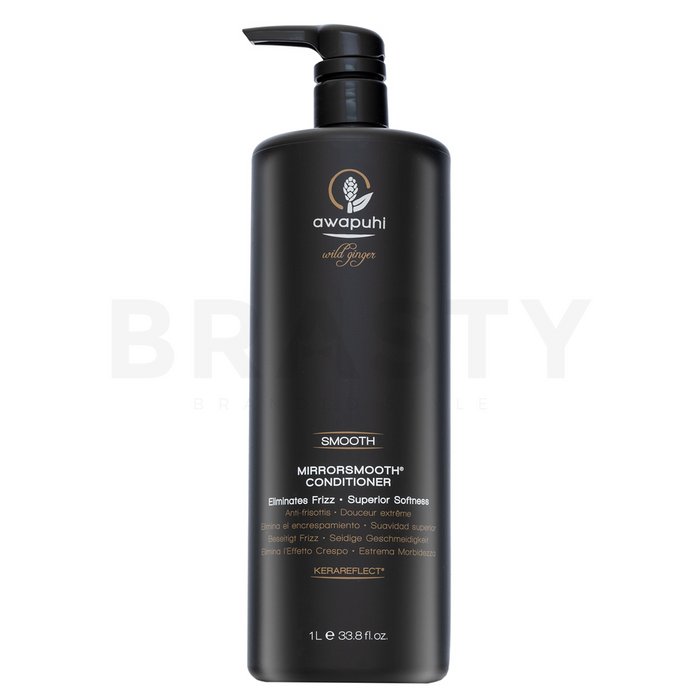 Paul Mitchell Awapuhi Wild Ginger Smooth MirrorSmooth Conditioner balsam pentru netezire pentru păr aspru si indisciplinat 1000 ml