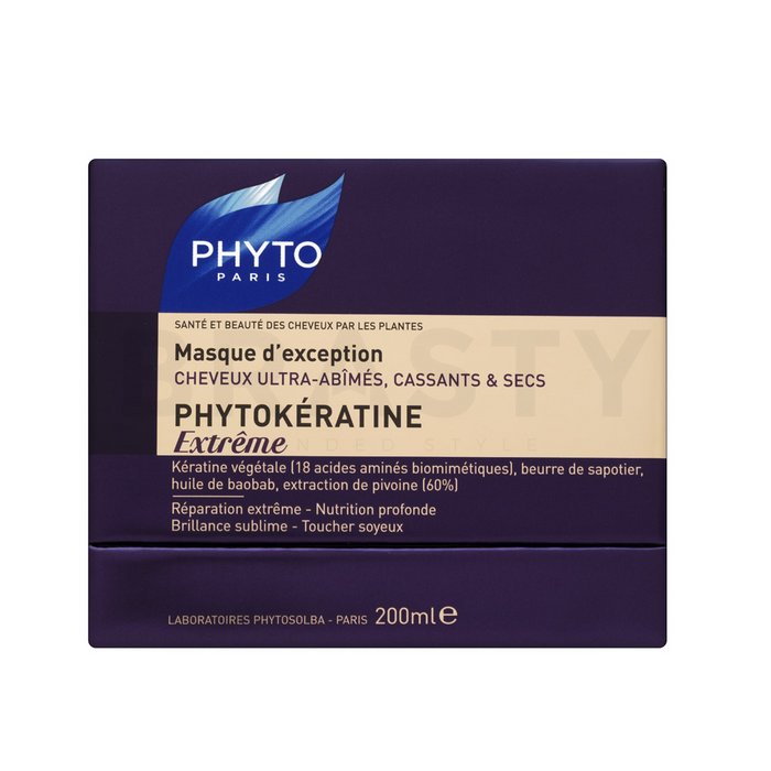 Phyto Phytokératine Extreme Mask mască pentru întărire pentru păr foarte uscat si fragil 200 ml