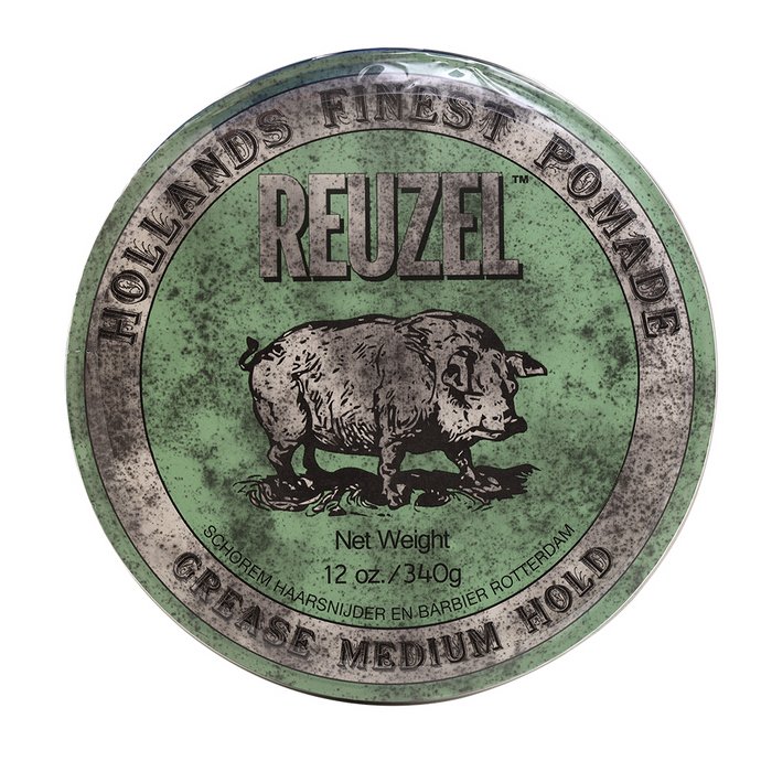 Reuzel Green Pomade pomadă de păr pentru fixare medie 340 g