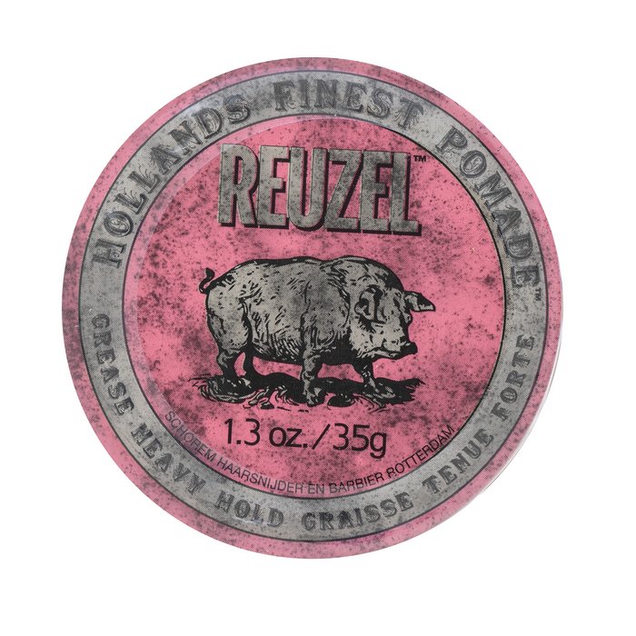 Reuzel Pink Pomade pomadă de păr pentru fixare puternică 35 g