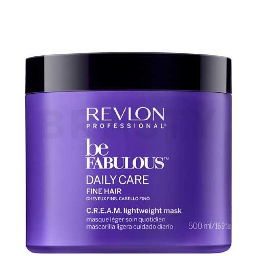 Revlon Professional Be Fabulous Fine C.R.E.A.M. Lightweight Mask mască hrănitoare pentru păr fin 500 ml