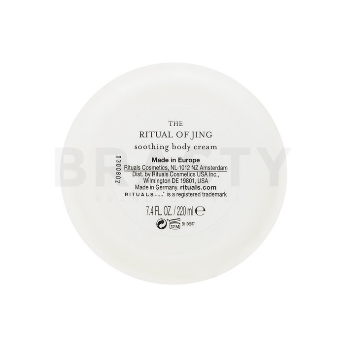 Rituals The Ritual Of Jing Soothing Body Cream cremă de corp cu efect de hidratare 220 ml Refill