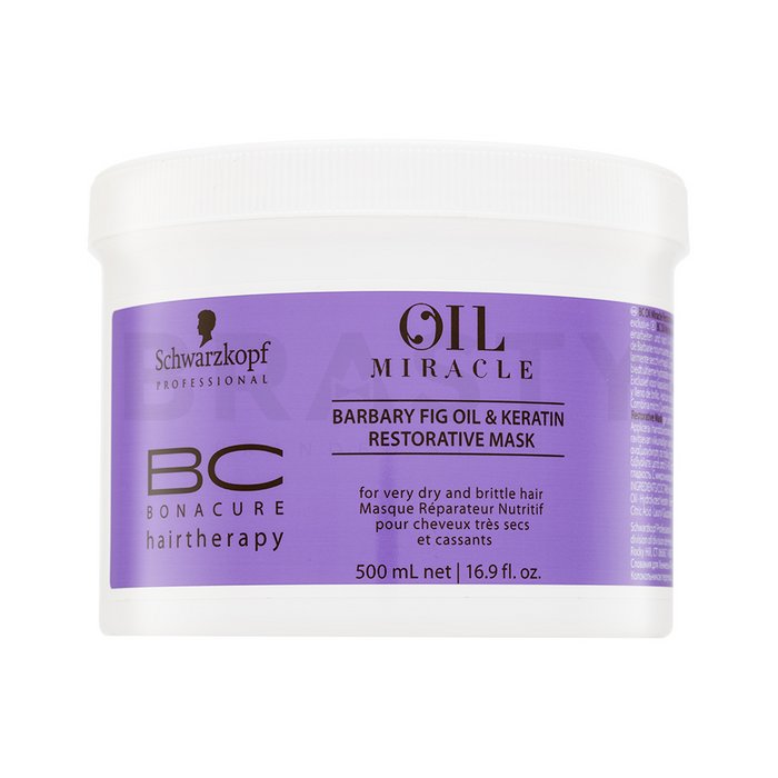 Schwarzkopf Professional BC Bonacure Oil Miracle Barbary Fig Oil & Keratin masca pentru păr foarte uscat si fragil 500 ml