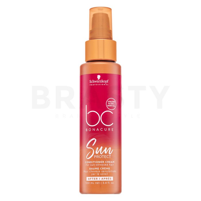 Schwarzkopf Professional BC Bonacure Sun Protect Conditioner Cream balsam fără clatire pentru păr deteriorat de razele soarelui 100 ml