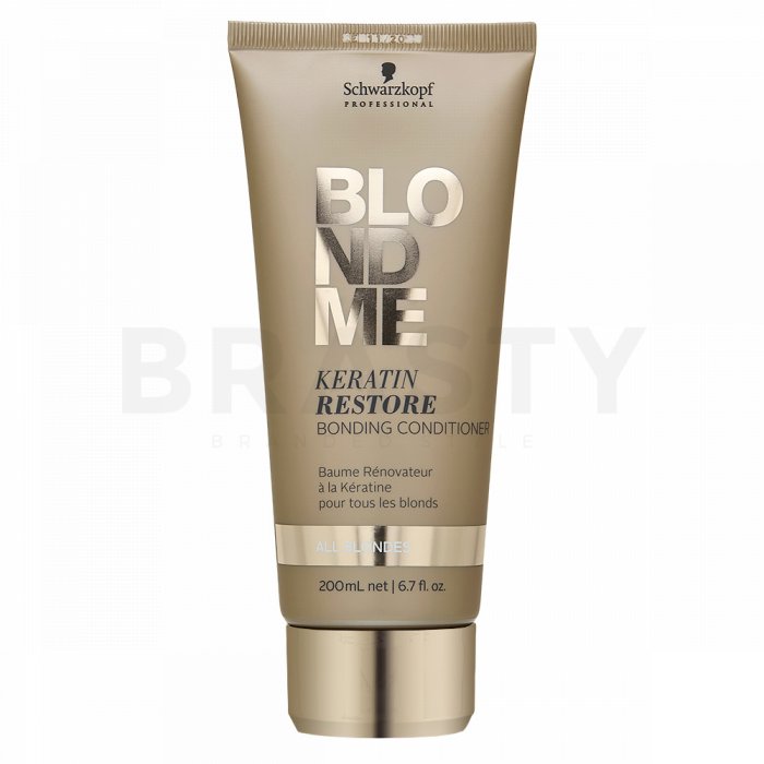 Schwarzkopf Professional BlondMe Keratin Restore Bonding Conditioner balsam pentru păr blond 200 ml